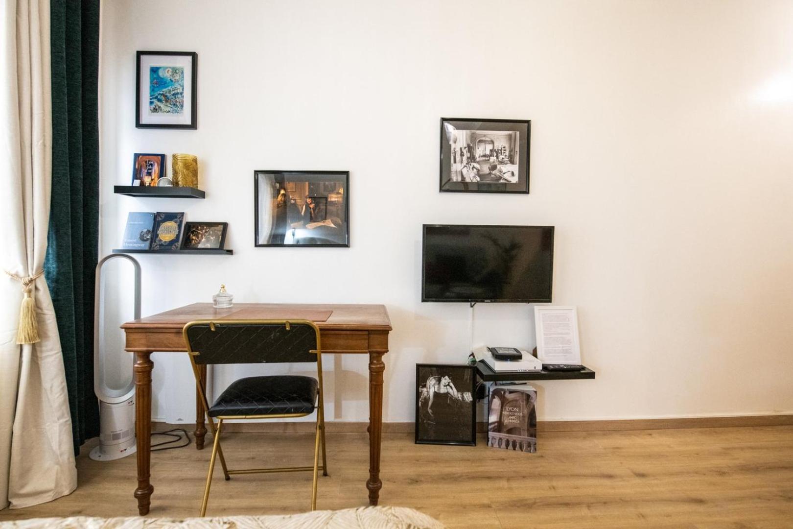 Le Gatsby Superbe Cocon Cosy Proche Place Lyon Exterior photo